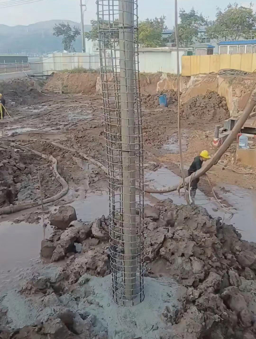 蚌埠蚌山区长螺旋钻孔压灌桩